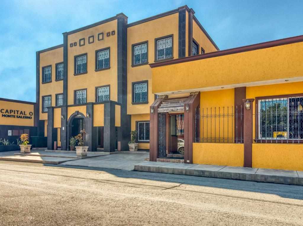 Exterior architecture of Monte Salerno Hotel & Suites